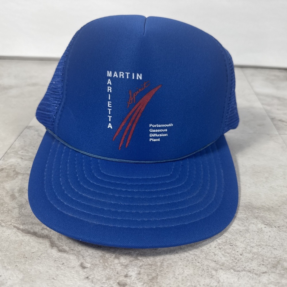 Vintage Martin Marietta Portsmouth, Ohio SnapBack Trucker Hat/Cap